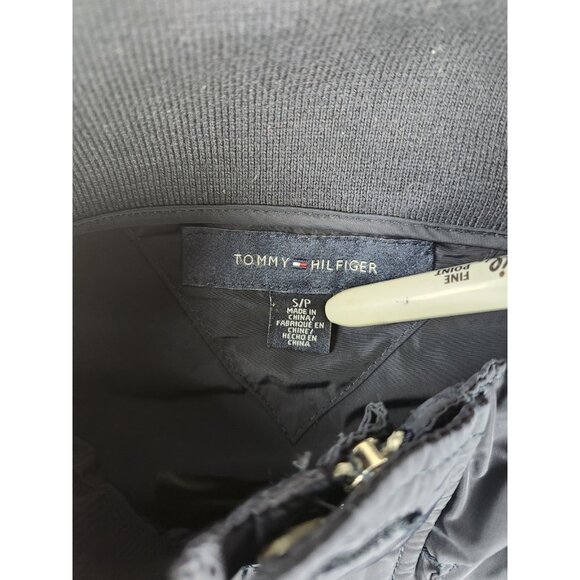 Tommy Hilfiger Men's Jacket Water & Wind Resistant Size Small Navy Full Zip - Picture 5 of 14